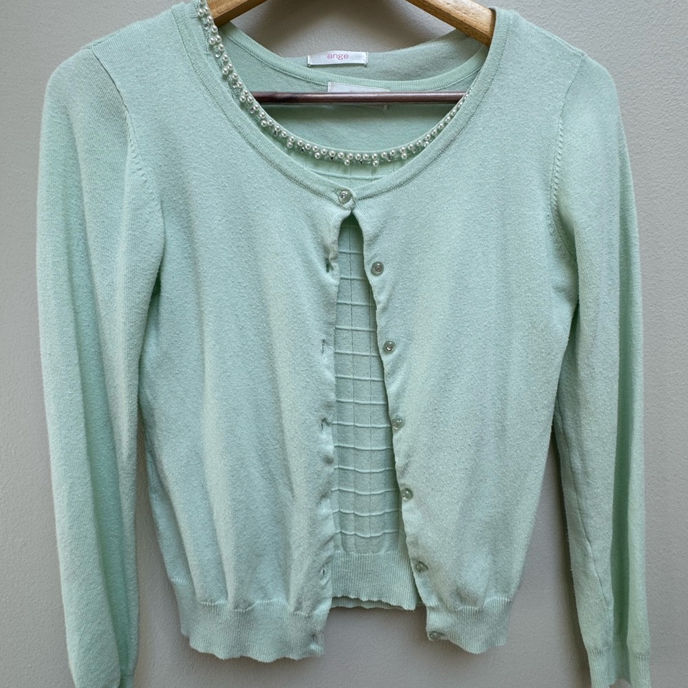 Two Pieces Beaded Cardigans - image 1